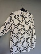 RIVER ISLAND WHITE BLACK CHAIN