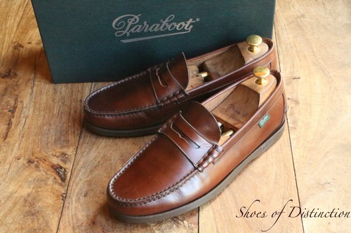 Paraboot brown leather loafers - paraboot,