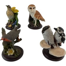 The Country Bird Collection Hand Painted By Andy Pearce Garden Bird Figurines 