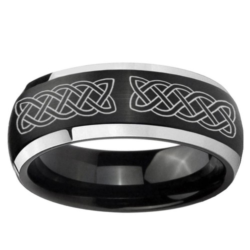 Celtic knot tungsten carbide - celtic,