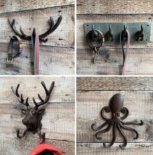 Cast Iron Hook Coat Key Hooks