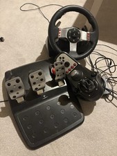 Logitech G27 941-000045 Steering Wheel and Pedals for Video Game - Black