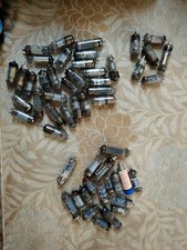 Collection Valves Vacuum Tubes Audio Video TV Audiophile Retro Music System