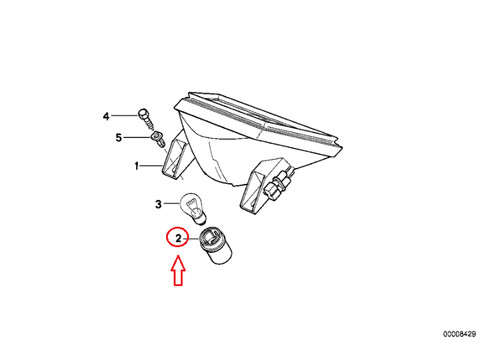 Bmw e34 rear tail - 5,