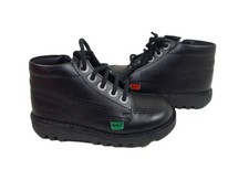 KICKERS Unisex  Infant Kids Kick Hi Classic Ankle Boots  Size UK 9 EUR 27 -BNWOB