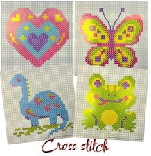 Embroidery cross stitch kit - cross,