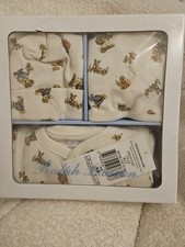 Original Unisex  RALPH lauren 3 In 1 Baby Gift Set In A Box