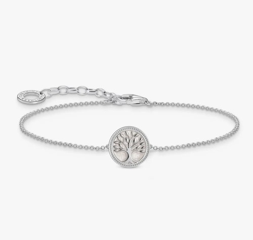 Thomas sabo silver white tree - thomas,