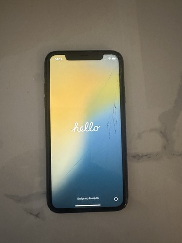 Apple iphone black mobile - 11,