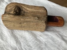 Paul Brimhall Live Edge Carved Drawer Wood Cedar Fence Post Jewellery Box