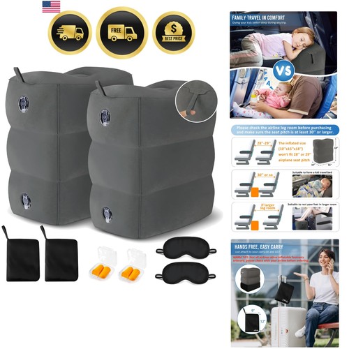 Inflatable airplane foot - foot, rest
