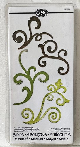 Sizzix dies decorative - -,