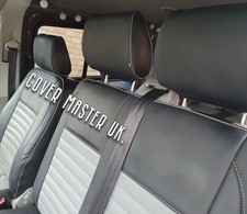 Fit With: VW Transporter T5 T6 Seat Covers 3 Seater 1+2 with 2 armrest covers