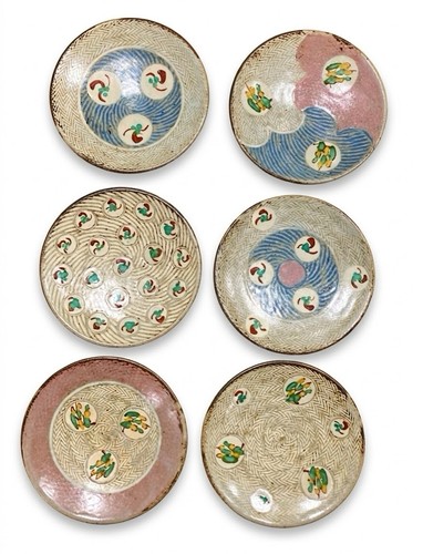 Set plates by - plates, tatsuzo