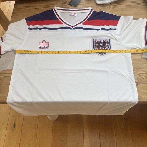 1982 england home white - 1982, shirt