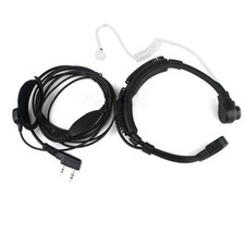 Throat Mic Earpiece Headset