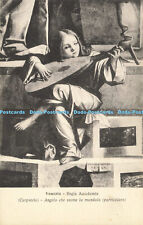 R604913 Venezia Regia Accademia Angelo che Suona la Mandola Particolare Carpacci