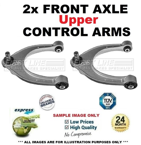 Front upper control arms - 2x,