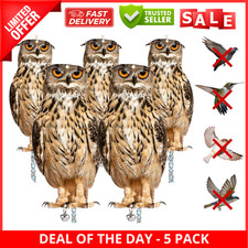 5PCS Owl Bird Scarer Set