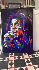 BOB MARLEY PAINTING IN