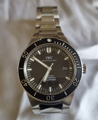 Iwc aquatimer men black - aquatimer,
