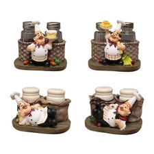 Chefs Statue Salt & Peppers