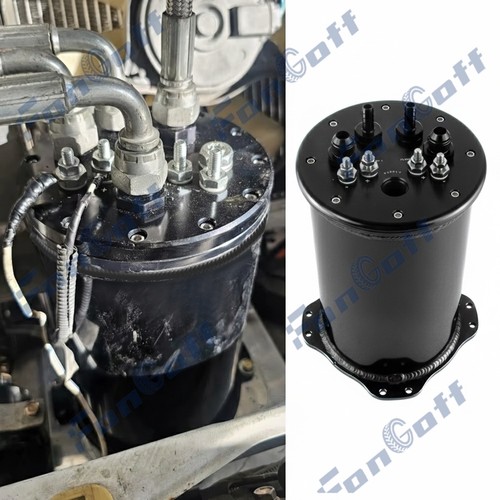 Aluminium surge tank - 2.8l, twin