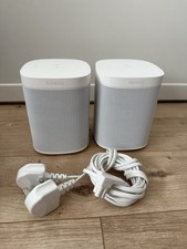 2 x Sonos One SL Speaker White