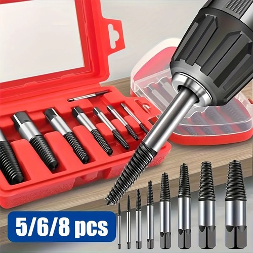 5pc damaged bolt remover tool - bolt,