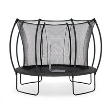 Plum 10ft Colours Springsafe Trampoline & Enclosure - Jet Black - New & Boxed