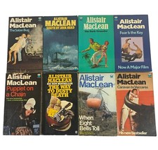 8 Alistair MacLean Books; When