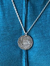 Australia Necklace Coin Chain