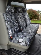 Grey Camo Triple Bench Rear