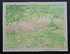 Antique 1903 Map - Kent -