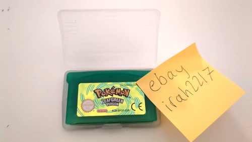 Pokemon leafgreen version - version, gba