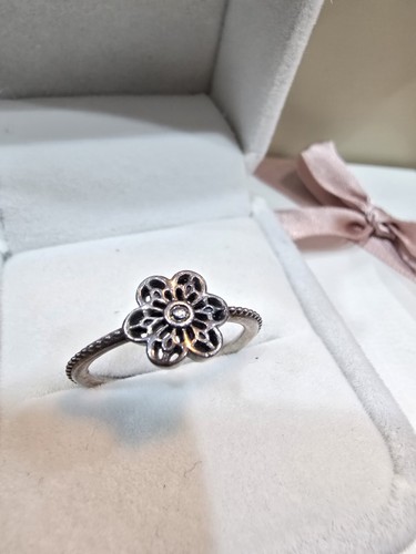 Pandora floral daisy - floral, ring