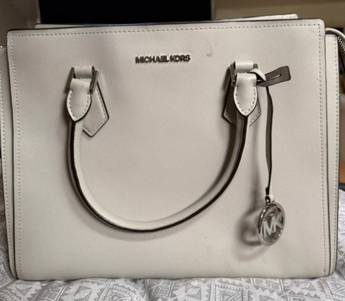 Michael kors leather grey tote - kors,