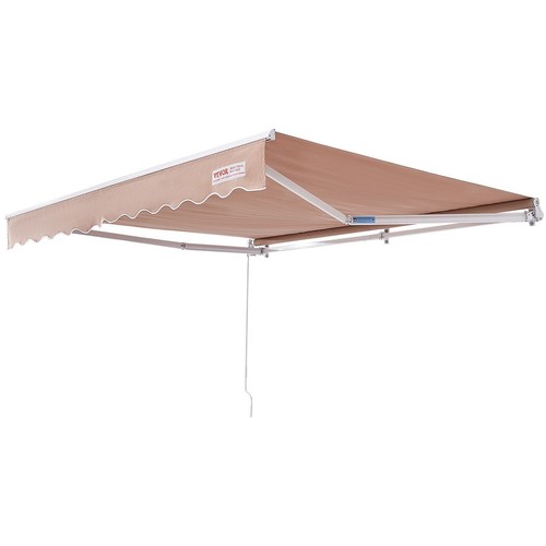 12x10ft manual outdoor awning - 12x10ft,