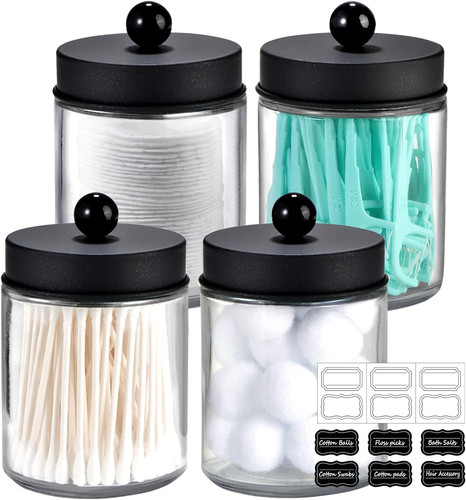 Pack black glass apothecary - pack,