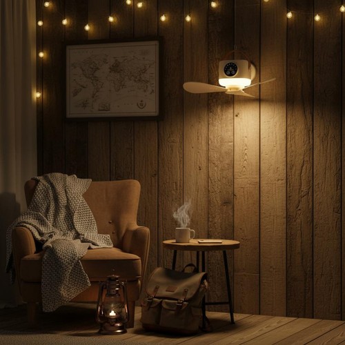 Mini ceiling fan with - fan,