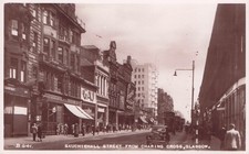 VINTAGE RPPC POSTCARD Glasgow