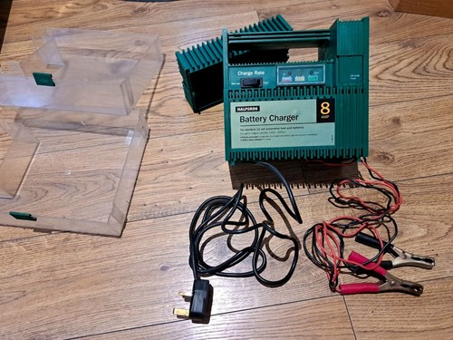 Halfords 12v 8amp car - 8amp,
