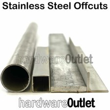 Metal BAR OFFCUTS Off Cut EXTRUSIONS SECTIONS Round Flat Square Angle Tube Steel
