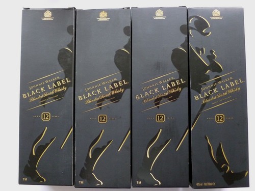 Empty johnnie walker black - johnnie,