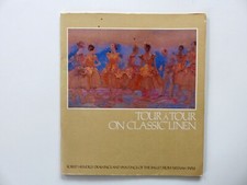 Tour a Tour on Classic Linen, Robert Heindel's Drawings Paintings Ballet Neenah