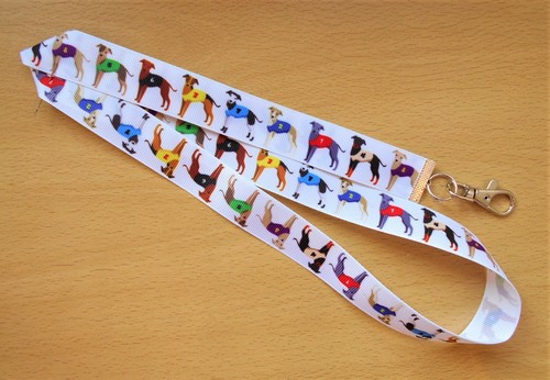 Whippet dogs lanyard whistle - whippet,