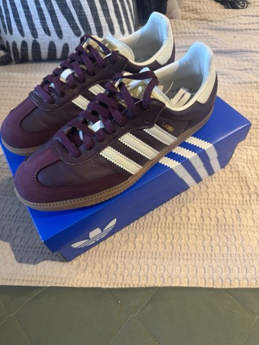Adidas samba maroon cream - adidas,