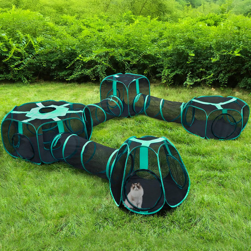 Pet cat playpen outdoor - pet,