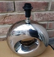 Silver Chrome Ceramic Table