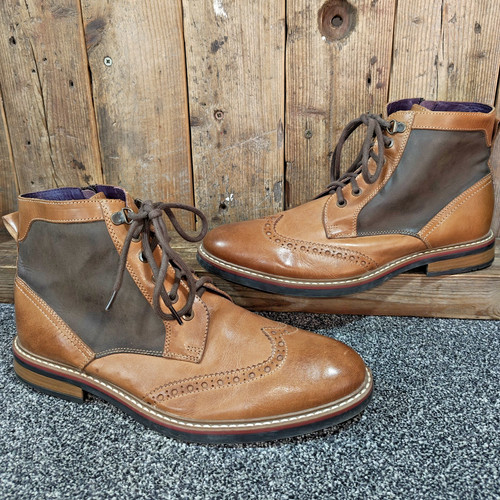 Pavers wide fit men leather - pavers,